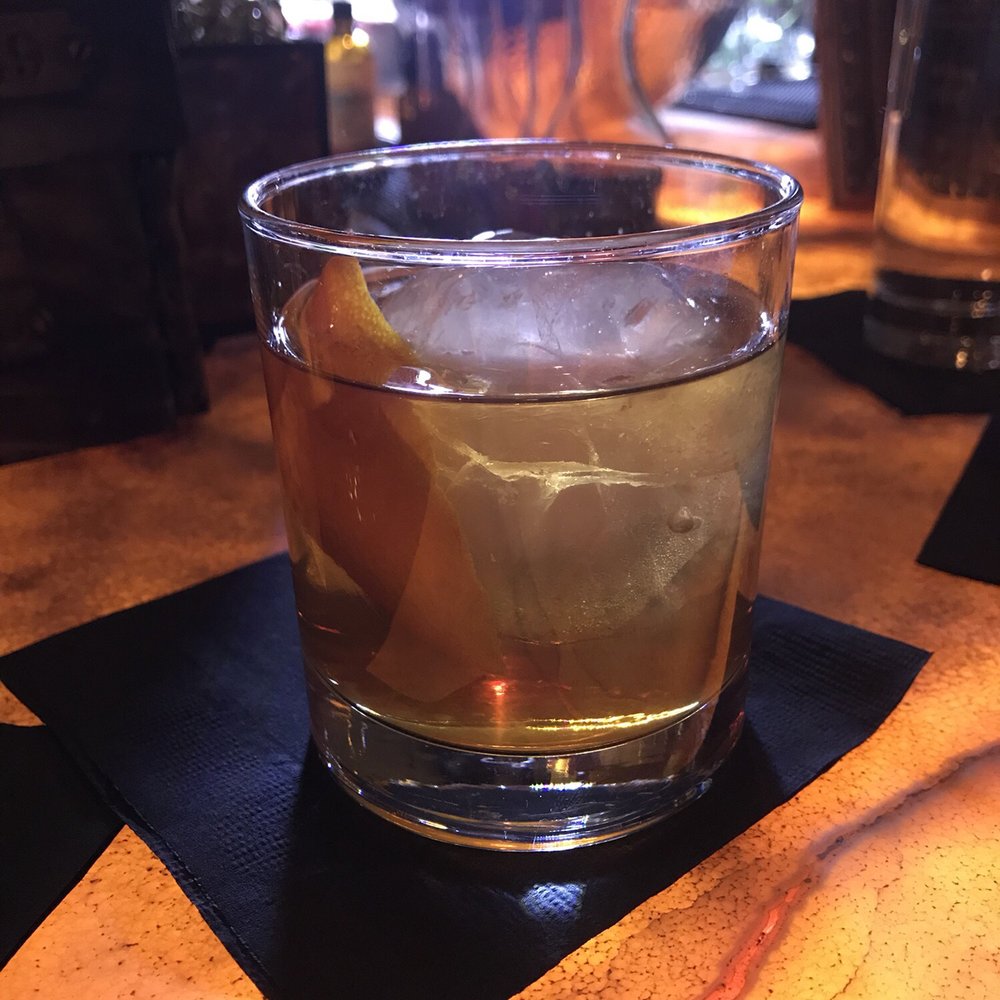 Vault - Old fashioned with a ginormous sphere of ice. Perfectly crafted! - Venues & Event Spaces Near Me - Cleveland, Ohio