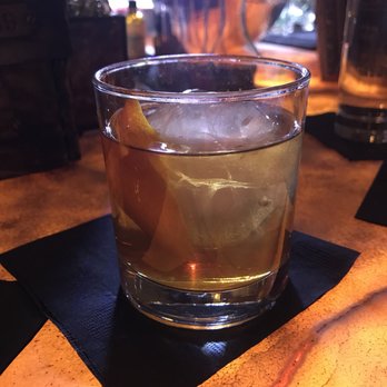 Vault - Old fashioned with a ginormous sphere of ice. Perfectly crafted! - Venues & Event Spaces Near Me - Cleveland, Ohio