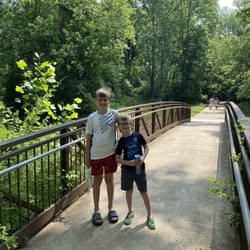 Sherwood Oaks Park - Bridge over Jackson Creek