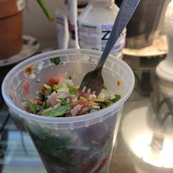 Beach Bella Za - Sub in a Tub - italian grinder without the roll. THIS WAS ABSOLUTELY AHMAZING! I got 2 meals out of this! #gogetyousome!!