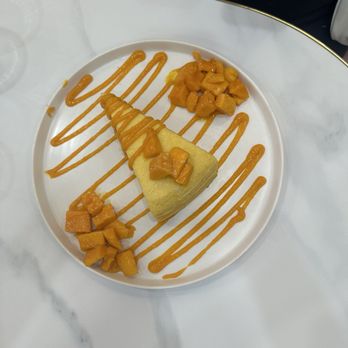 Mango Mango Dessert - Mango crepe cake - Desserts Near Me - Las Vegas, Nevada Mango Mango Dessert - Mango crepe cake - Desserts Near Me - Las Vegas, Nevada