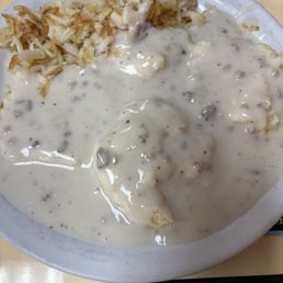 Biscuits and gravy