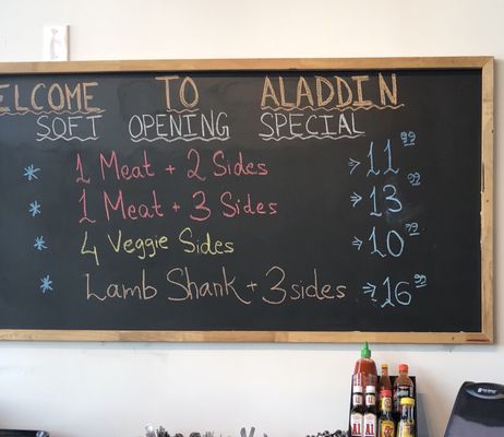 Menu photo 5 Aladdin Mediterranean Grill Houston, TX