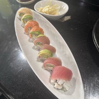 Yokozuna - Rainbow roll - Sushi Bars Near Me - Oxnard, California Yokozuna - Rainbow roll - Sushi Bars Near Me - Oxnard, California