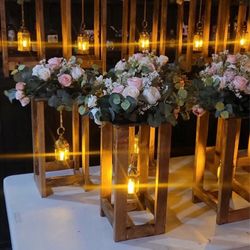 Beautiful centerpieces for my nieces quinceañera