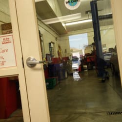 All-Pro Automotive - View of the work area from the waiting room Rick will absolutely not do anything to your car that does not need to be done.