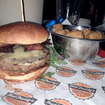Bad Daddy's Burger Bar - I think this is my friend's burger. So long ago I don't recall - Burgers Near Me - Huntsville, Alabama Bad Daddy's Burger Bar - I think this is my friend's burger. So long ago I don't recall - Burgers Near Me - Huntsville, Alabama