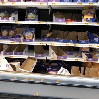 Walmart Supercenter - Low inventory on shelves. Inventory not being restocked. Frequent problem at this location. - Department Stores Near Me - Ellicott City, Maryland