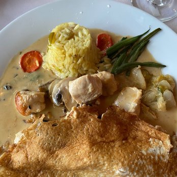 Chez Vincent - Crepe with Chicken - French Near Me - Winter Park, Florida Chez Vincent - Crepe with Chicken - French Near Me - Winter Park, Florida