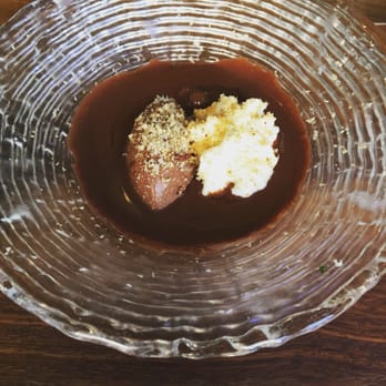 Rustic Stone - Chocolate soup & chocolate mousse - New American Near Me - Dublin, D