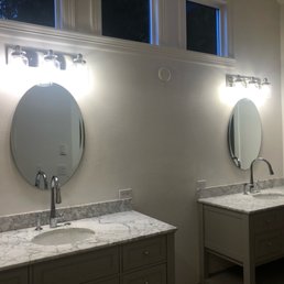 Installed new mirrors.