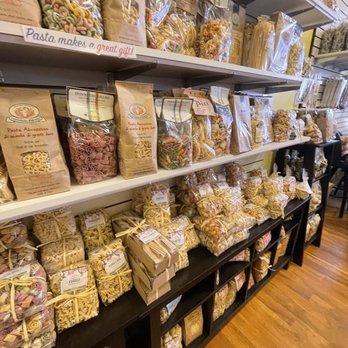 Pasta Perfetta - a variety of pastas on shelves - Pasta Shops Near Me - Galena, Illinois Pasta Perfetta - a variety of pastas on shelves - Pasta Shops Near Me - Galena, Illinois