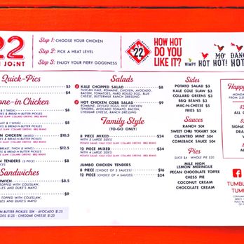 Tumble 22 Chicken Joint - Chicken Wings Near Me - Austin, Texas Tumble 22 Chicken Joint - Chicken Wings Near Me - Austin, Texas