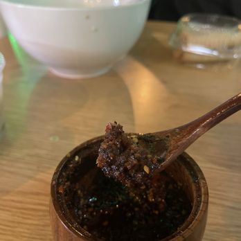 Sap Sap Lao Deli & Cafe - The house made garlic, chili oil. - Laotian Near Me - Seattle, Washington