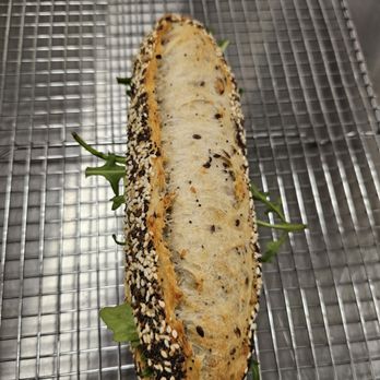 Maia's Bakery - Brie, fig jam and Arugula on seeded sourdough bread - Bakeries Near Me - Park Ridge, New Jersey Maia's Bakery - Brie, fig jam and Arugula on seeded sourdough bread - Bakeries Near Me - Park Ridge, New Jersey