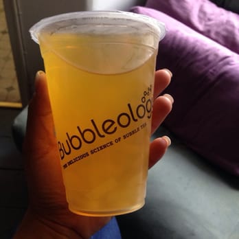 Bubbleology - Lychee tea with lychee jelly - Bubble Tea Near Me - London, XGL