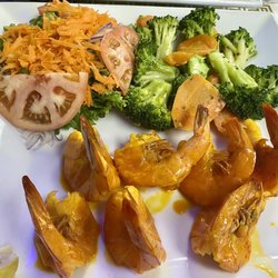 Taurus Grill - Grilled shrimp- good but the sauce was the same as the garlic shrimp.