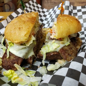 O Town - Mixed burger (Beef pattie and gyro) - Chicken Wings Near Me - Orlando, Florida O Town - Mixed burger (Beef pattie and gyro) - Chicken Wings Near Me - Orlando, Florida