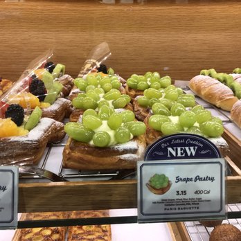 Paris Baguette - Grape and fruit pastries - Coffee & Tea Near Me - Brooklyn, New York Paris Baguette - Grape and fruit pastries - Coffee & Tea Near Me - Brooklyn, New York