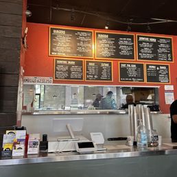 Front counter Front counter