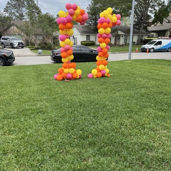 Ballooms - After the balloons were "fixed" - Balloon Services Near Me - Houston, Texas