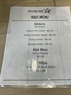 Menu photo 3 Mission BBQ Columbia, MD