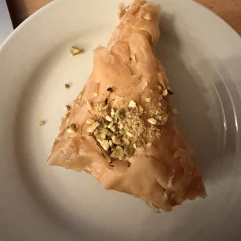 Mynt House - Baklava with pistachios on top - Desserts Near Me - Ann Arbor, Michigan