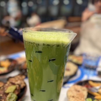 IBN Hamido Seafood - Homemade Mint Lemonade Pitcher (~$30) - Seafood Near Me - Astoria, New York IBN Hamido Seafood - Homemade Mint Lemonade Pitcher (~$30) - Seafood Near Me - Astoria, New York