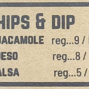 Cantina Barba - Menu as of 04/2025 - Tacos Near Me - Houston, Texas