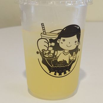 Pearl Novato - Peach + Lemon Italian Soda - Bubble Tea Near Me - Novato, California