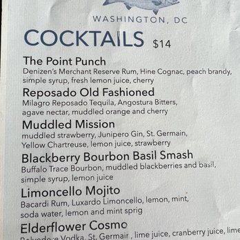 The Point - Drink menu - Salad Near Me - Washington, DC, District of Columbia The Point - Drink menu - Salad Near Me - Washington, DC, District of Columbia