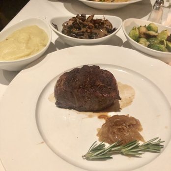 Davio's - Risotto Lobster, Creamy Potatoes, Wild Mushrooms, Brussels Sprouts Bacon, 10 oz Filet Mignon. - Steakhouses Near Me - Braintree, Massachusetts Davio's - Risotto Lobster, Creamy Potatoes, Wild Mushrooms, Brussels Sprouts Bacon, 10 oz Filet Mignon. - Steakhouses Near Me - Braintree, Massachusetts