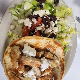 Grilled Chicken Gyro