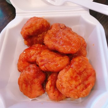 Happy Bowl - Spicy Korean Boneless boneless wings (nuggets) - Asian Fusion Near Me - Greensboro, North Carolina Happy Bowl - Spicy Korean Boneless boneless wings (nuggets) - Asian Fusion Near Me - Greensboro, North Carolina