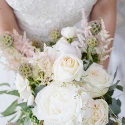 Petals Floral Design - Romantic peony and rose bouquet