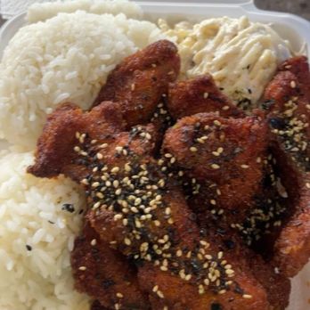 KJ's Local Grindz - This food was really good the Mac salad is must try l will definitely come back, when l visit here again. - Chicken Shop Near Me - Kaneohe, Hawaii