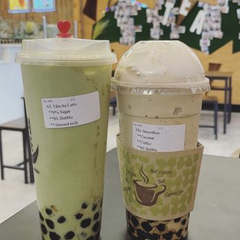 Y Bubble - Matcha latte and mixed smoothie - Bubble Tea Near Me - San Antonio, Texas Y Bubble - Matcha latte and mixed smoothie - Bubble Tea Near Me - San Antonio, Texas