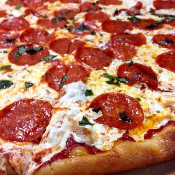 Gino's Pizzeria - Margarita pie with pepperoni! Omg goodness! - Pizza Near Me - Belleville, New Jersey