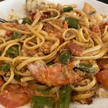 Burtons Grill & Bar - Lobster shrimp pasta - New American Near Me - Hingham, Massachusetts Burtons Grill & Bar - Lobster shrimp pasta - New American Near Me - Hingham, Massachusetts