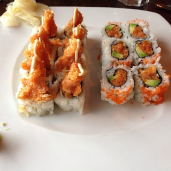 Toro Sushi - Central Park roll on left and Mexican roll on right - Sushi Bars Near Me - Montclair, New Jersey