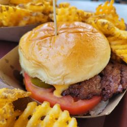 Wild Burger - All American Burger with fries