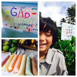Gabe's Ice Candy - The man behind the business :)