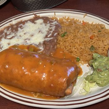 Amigo's Restaurant - Picadillo Chimichanga - Mexican Near Me - Pasadena, California
