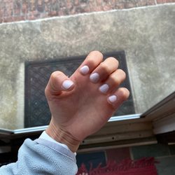 Beauty Nail Spa - Dip powder, cut short as per request.