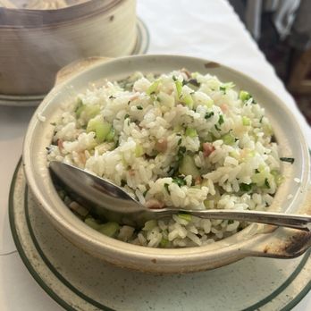 Little Shanghai Restaurant - Rice W/ Salted Pork And Veg - Shanghainese Near Me - San Mateo, California