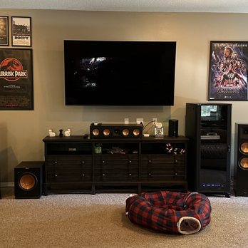 AV360 - Multi-purpose living room theater. - Home Theatre Installation Near Me - St. Cloud, Florida