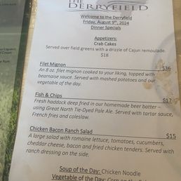 Specials Fri Night Specials Fri Night