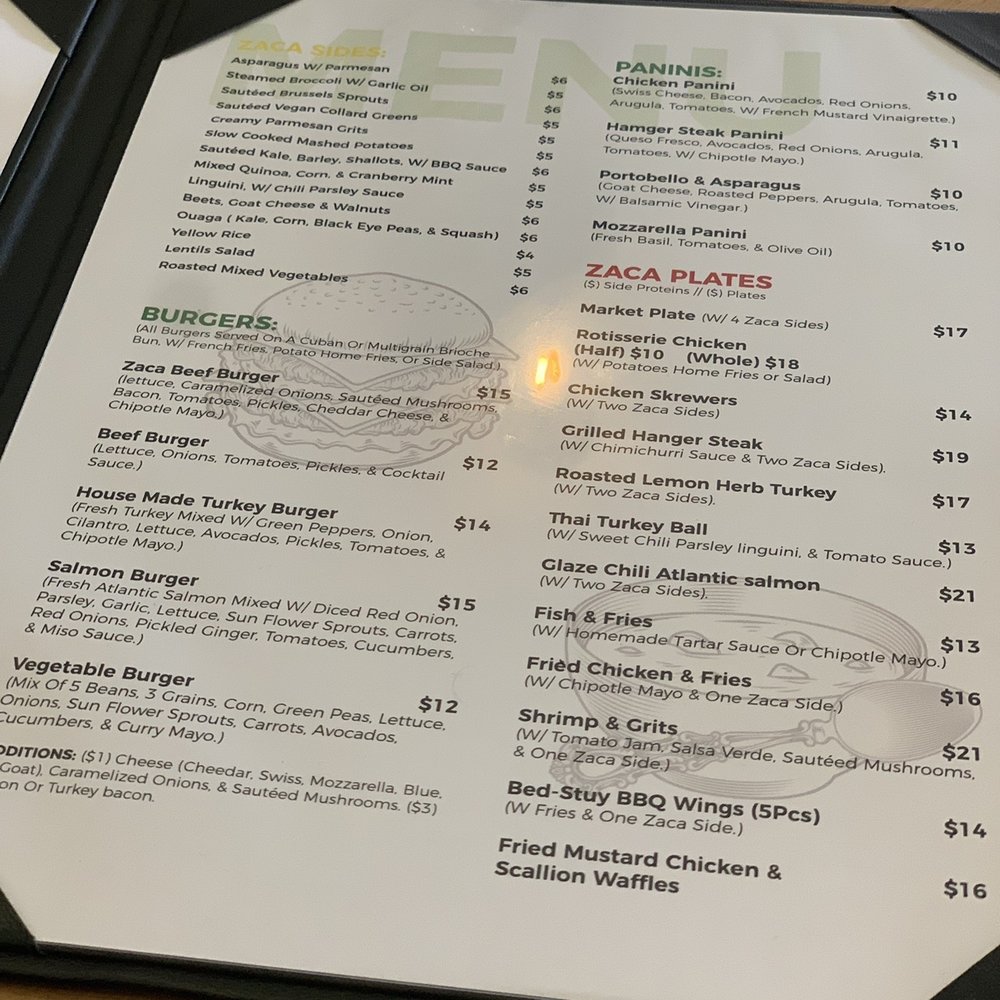 Zaca Cafe - Menu - Coffee & Tea Near Me - Brooklyn, New York Zaca Cafe - Menu - Coffee & Tea Near Me - Brooklyn, New York