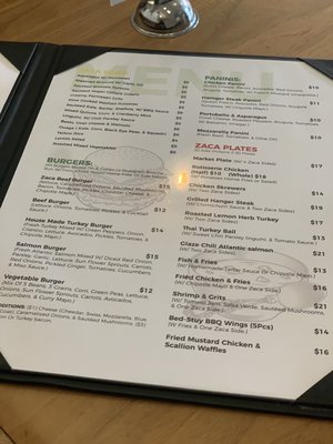 Menu photo 5 Zaca Cafe Brooklyn, NY