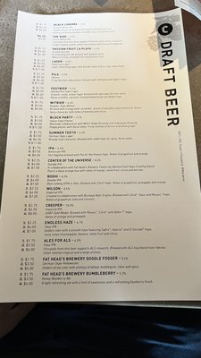 Menu photo 4 Columbus Brewing Company Taproom Columbus, OH Menu photo 4 Columbus Brewing Company Taproom Columbus, OH
